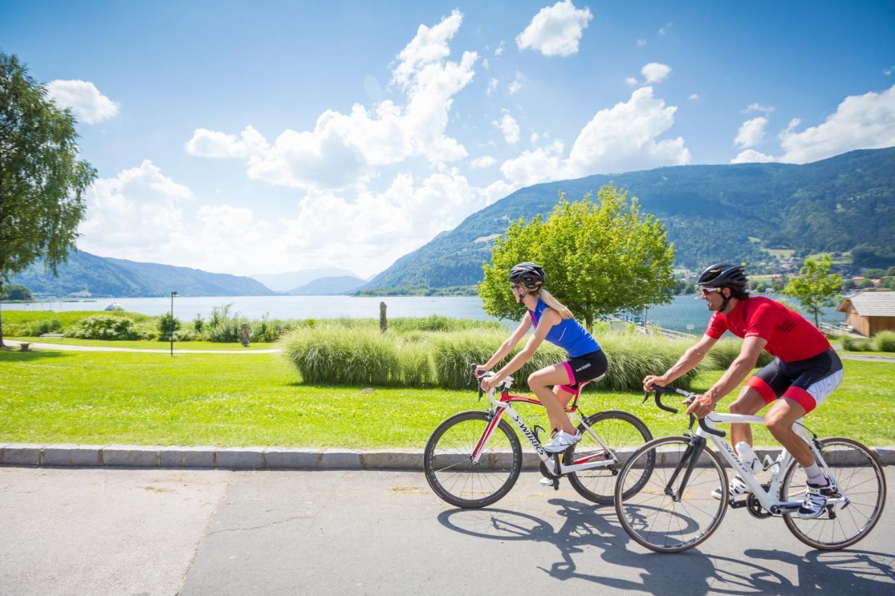 Bambu Lodge @ Ossiachersee Bodensdorf Bagian luar foto
