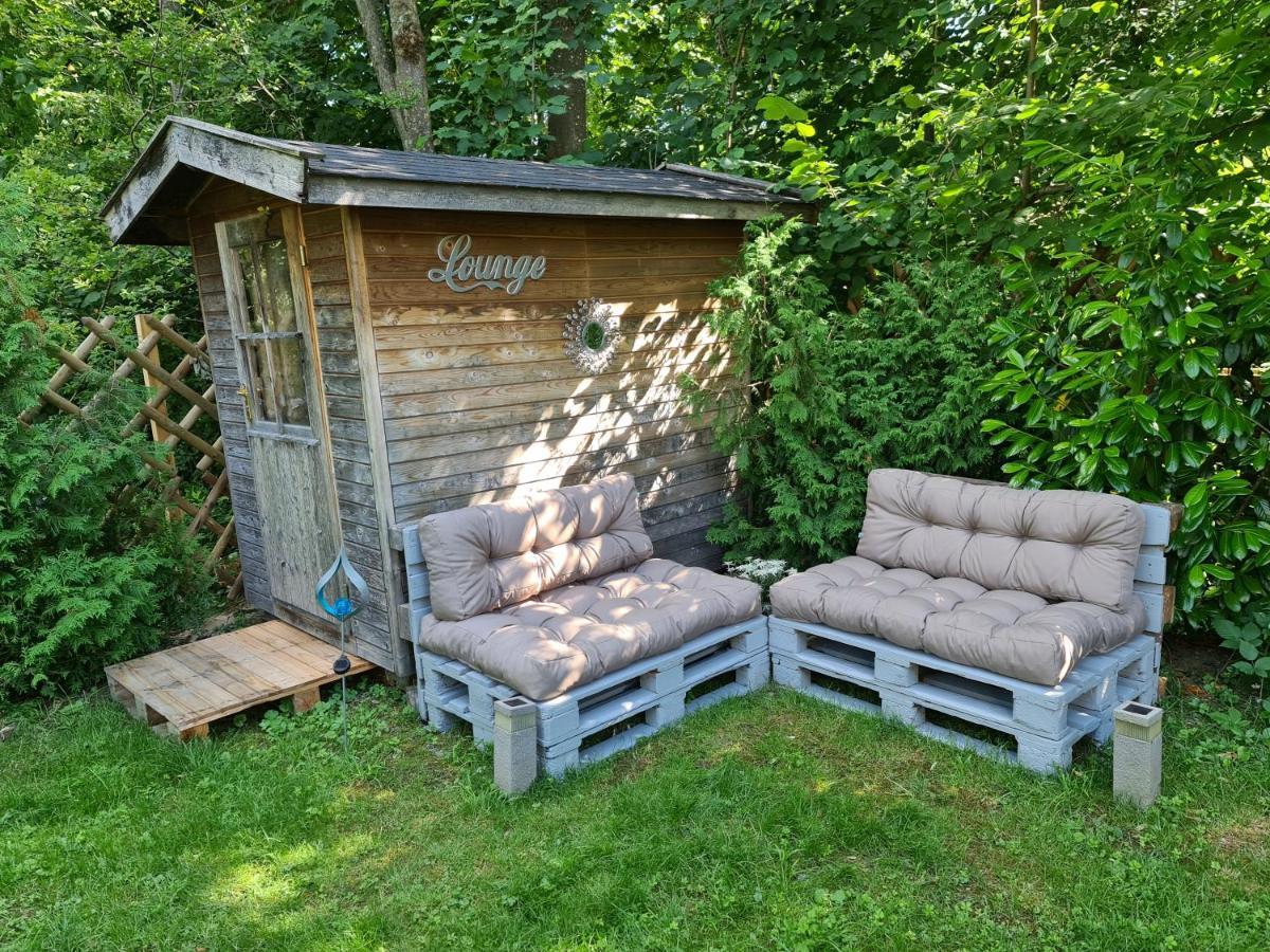 Bambu Lodge @ Ossiachersee Bodensdorf Bagian luar foto