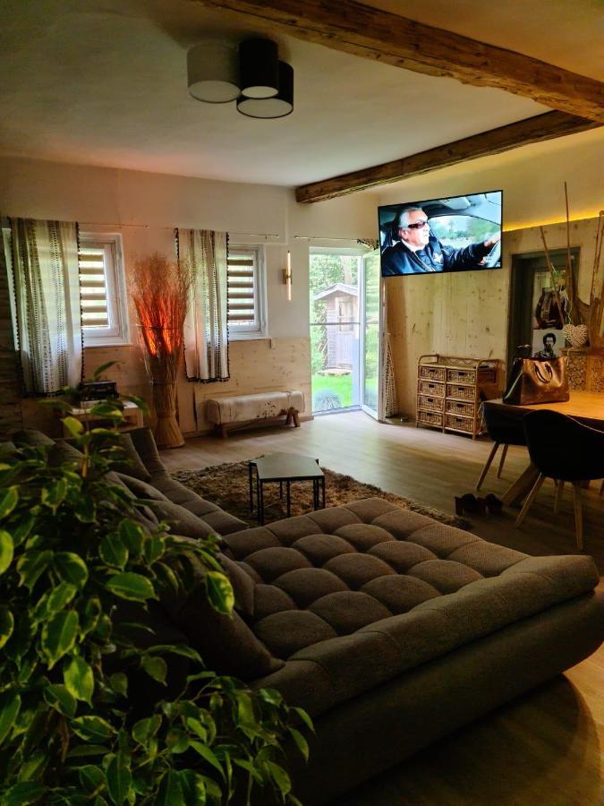 Bambu Lodge @ Ossiachersee Bodensdorf Bagian luar foto