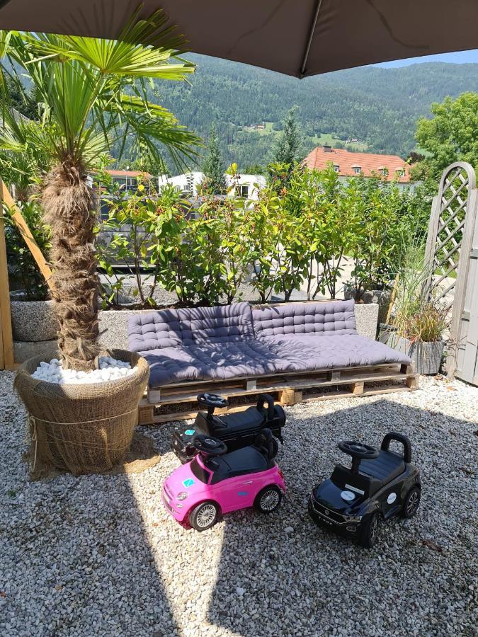 Bambu Lodge @ Ossiachersee Bodensdorf Bagian luar foto