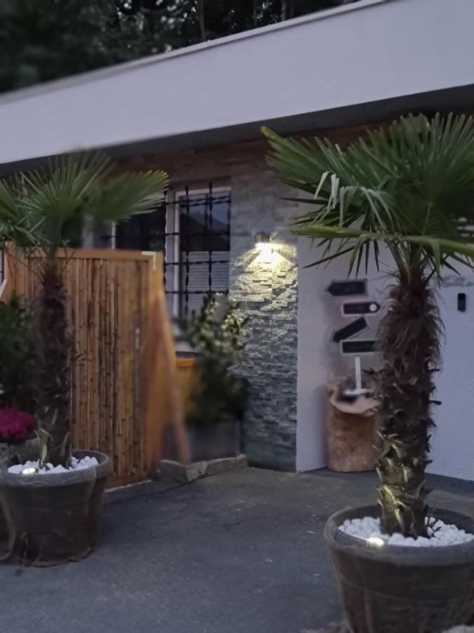 Bambu Lodge @ Ossiachersee Bodensdorf Bagian luar foto