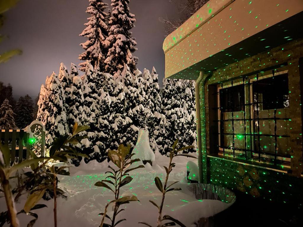 Bambu Lodge @ Ossiachersee Bodensdorf Bagian luar foto