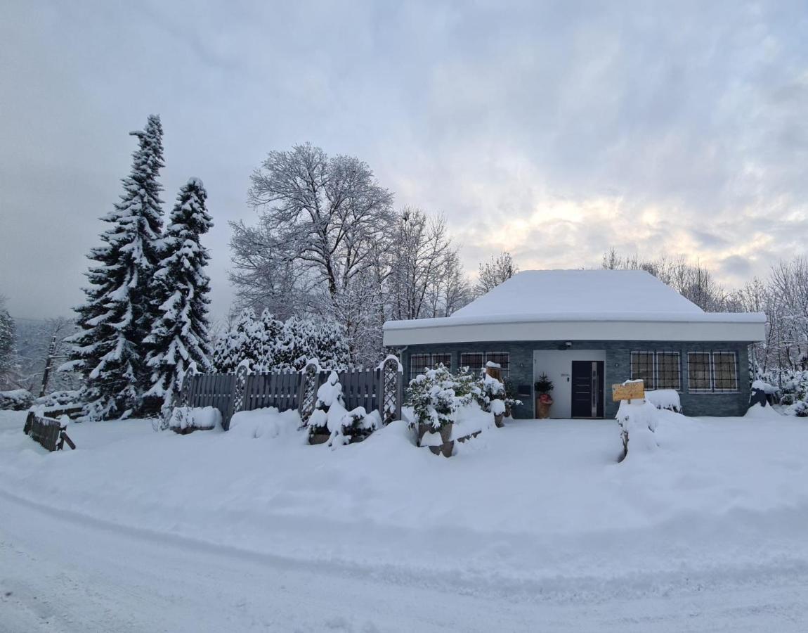 Bambu Lodge @ Ossiachersee Bodensdorf Bagian luar foto