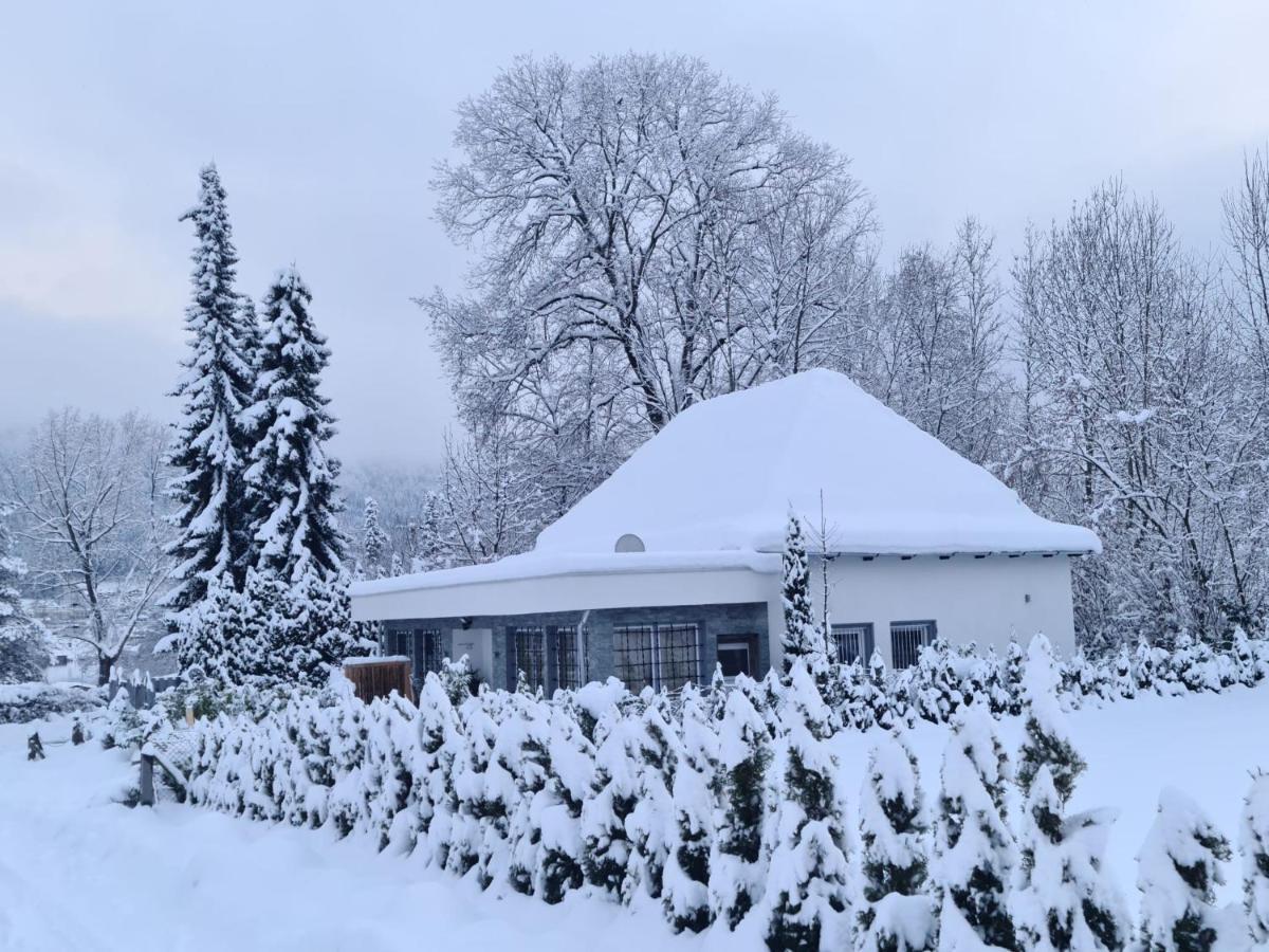 Bambu Lodge @ Ossiachersee Bodensdorf Bagian luar foto